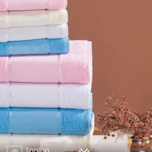 Toalha de Rosto Arte 44X80 cm para Pintar e Bordar Valletex