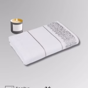 Toalha de Banho Cavhome Sephora 70X140 cm para Pintar ou bordar à máquina