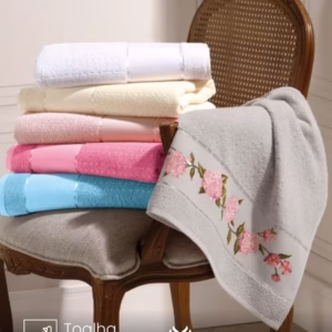 Toalha Multi Arte III 70x140 cm para Pintar e Bordar à Máquina | Döhler