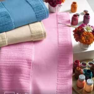 Toalha de Banho Karsten Stella 67X140 cm para Pintar e Bordar na máquina