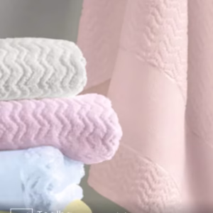 Toalha de Banho Verona 66X140 cm para Pintar ou Bordar na máquina Karsten