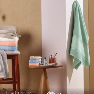 Toalha de Banho Teka Criativa Valentine 70X1,35 m para Pintar e Bordar à máquina