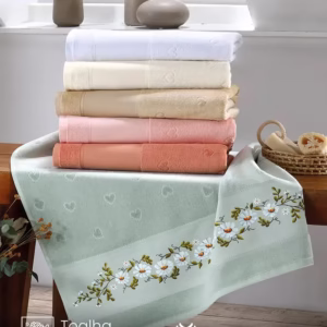 Toalha de Lavabo Verona Art 30X45 cm para Pintar e Bordar Döhler