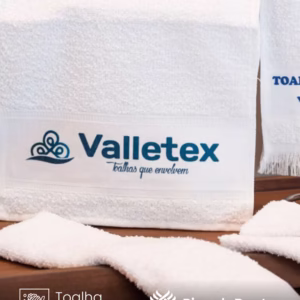 Toalha de Lavabo para Sublimação 28X45 cm Valletex