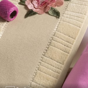 Toalha de Rosto Stella 48X80 cm para Bordar Ponto Cruz Karsten