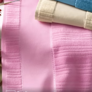 Toalha de Rosto Stella 49X80 cm para Pintar e Bordar na máquina Karsten