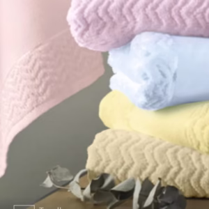 Toalha de Rosto Verona 48X80 cm para Pintar ou Bordar na máquina Karsten