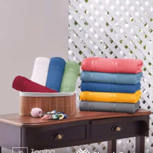 Toalha de Rosto Teka Criativa Cristine 45X80 cm para Bordar Ponto Cruz