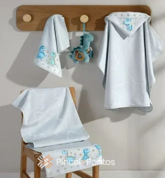 Toalha Banho Baby Star Com Capuz Para Bordar Ponto Cruz Dohler Toalha Banho Baby Star Com Capuz Para Bordar Ponto Cruz Dohler